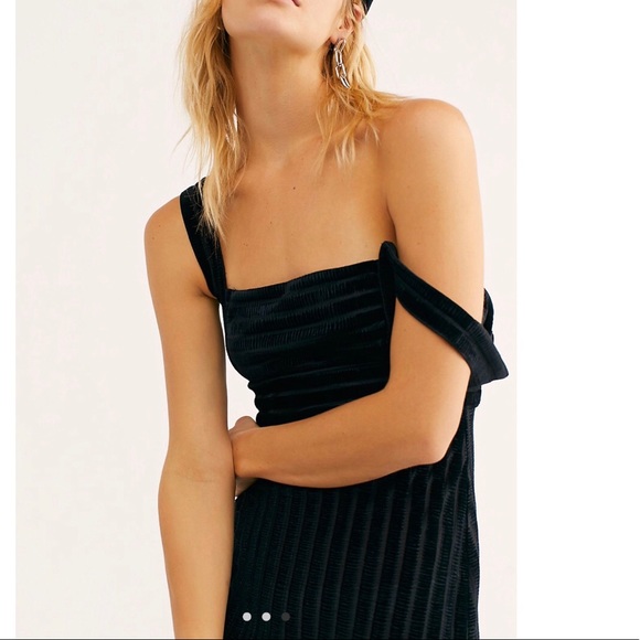 Free People Velvet Maxi Dress - Picture 3 of 4